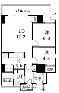 シティコート目黒2号棟【2階】の間取り