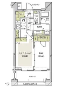 アールブラン二子多摩川レジデンス【3階】の間取り