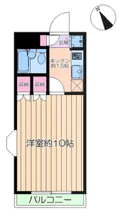 プリムローズ【2階】の間取り