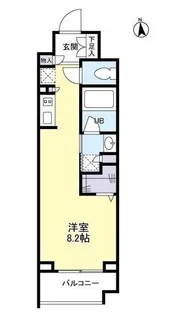 パークフラッツ中目黒【5階】の間取り