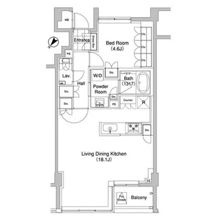 代官山BLESS【4階】の間取り