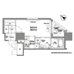 コンフォリア西蒲田【9階】の間取り