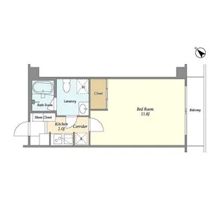 メゾン・ド・中目黒【2階】の間取り