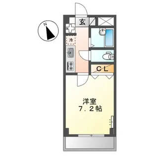 リブベース【2階】の間取り