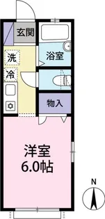 エヌ・ヴェンターナ【2階】の間取り