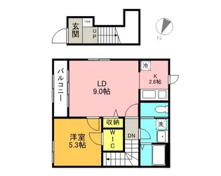 ARIETTA【2階】の間取り