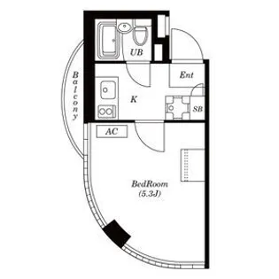アサカシオン瀬田【3階】の間取り
