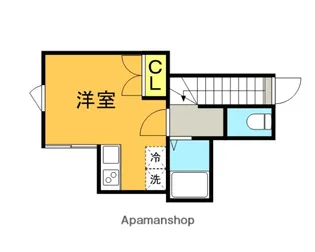 グリーンフォレスト尾山台【2階】の間取り