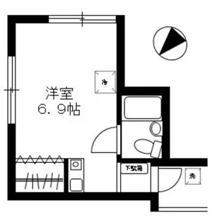 ユーハウス【1階】の間取り