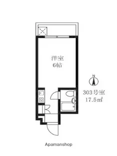 プチメゾン上大崎【3階】の間取り
