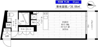 グランドコンシェルジュ都立大学【3階】の間取り