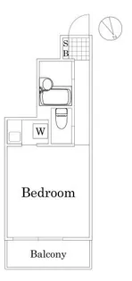 明治製菓・スカイコート荻窪ビル【402号室】の間取り