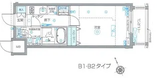 ZOOM恵比寿【2階】の間取り