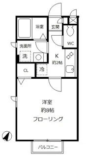 カーサ馬込台【2階】の間取り