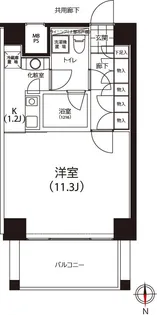クイズ恵比寿【4階】の間取り