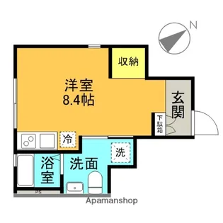 ティアレ自由が丘【1階】の間取り