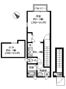 アン・ココ綱島台【2階】の間取り