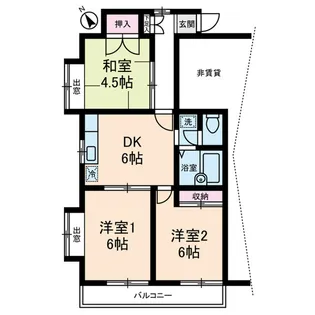 浅井邸【2階】の間取り