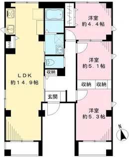 ヴェラ ルーチェ【201号室号室】の間取り