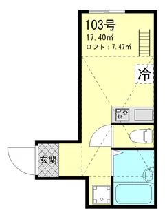 グラン・ポゾ大井町【1階】の間取り