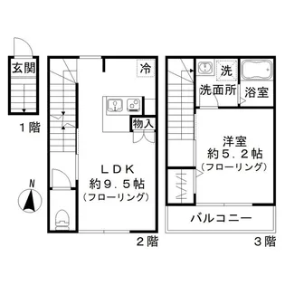 ロイヤル ウィステリア【2階】の間取り