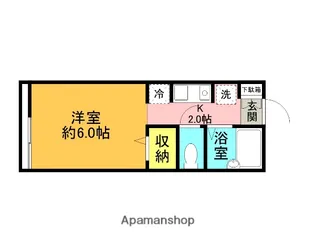 ファミリー経堂【2階】の間取り