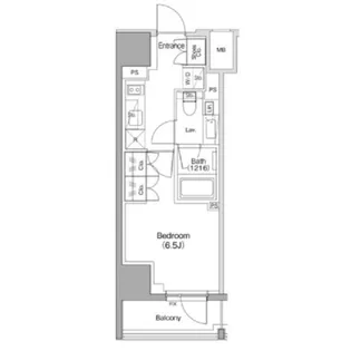 ザ・パークハビオ南大井【3階】の間取り