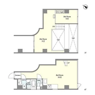 GRIDIE【6階】の間取り