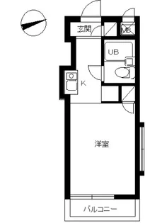 スカイコート日吉【301号室号室】の間取り