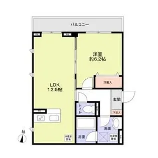 GH【3階】の間取り