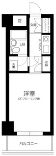 東京都新宿区新宿1丁目【マンション】の間取り