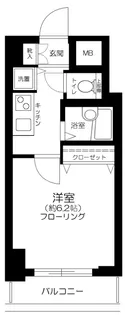 東京都中央区日本橋馬喰町1丁目【マンション】の間取り