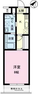 TFレジデンス鵜の木【1階】の間取り