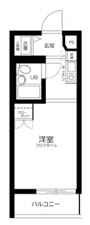 東京都大田区仲六郷1丁目【マンション】の間取り