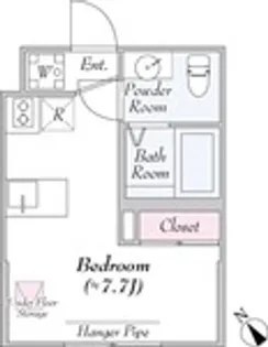 ABIETE FIVE【1階】の間取り