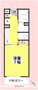 コートレジデンス幡ヶ谷【2階】の間取り