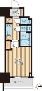 クロスレジデンス蒲田II【11階】の間取り