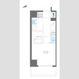 ハーモニーレジデンス品川ウエスト【3階】の間取り