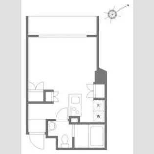 ガーデン代々木八幡【1階】の間取り