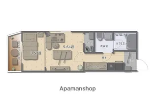 SOKO PARCO【4階】の間取り