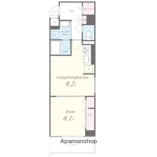 シルベーヌ池上【4階】の間取り