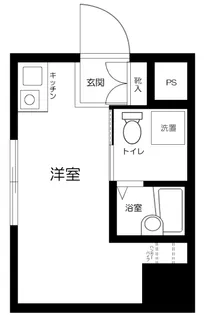 東京都大田区北千束2丁目【マンション】の間取り