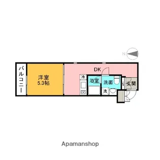 レイアス東矢口【2階】の間取り