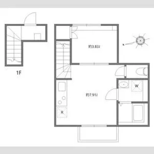 カサプレミア代田【2階】の間取り