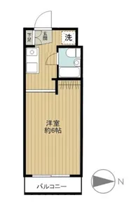 プリュメゾン駒沢【3階】の間取り