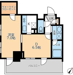 ドゥーエ幡ヶ谷【10階】の間取り