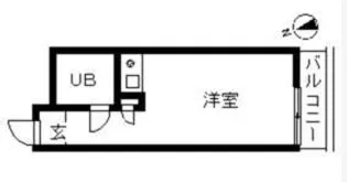 ハイシティ自由ケ丘第2【0203号室】の間取り
