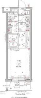 クレイシアIDZ祐天寺Ⅱ【3階】の間取り