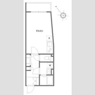 アルティザ氷川台【3階】の間取り