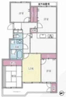 T’S GARDEN横浜反町【3階】の間取り